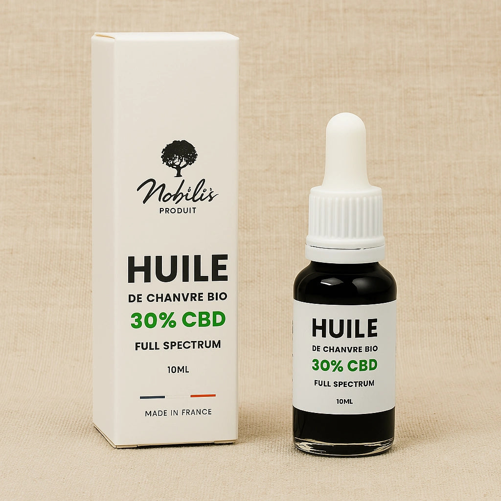 Huile CBD 30 % Zenherb – full spectrum puissante, usage avancé