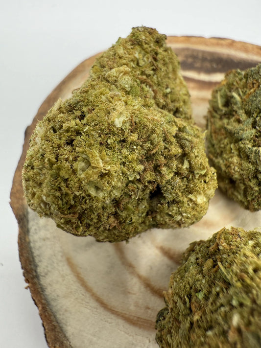 Northern Lights CBD greenhouse – notes de pin, aspect vert clair