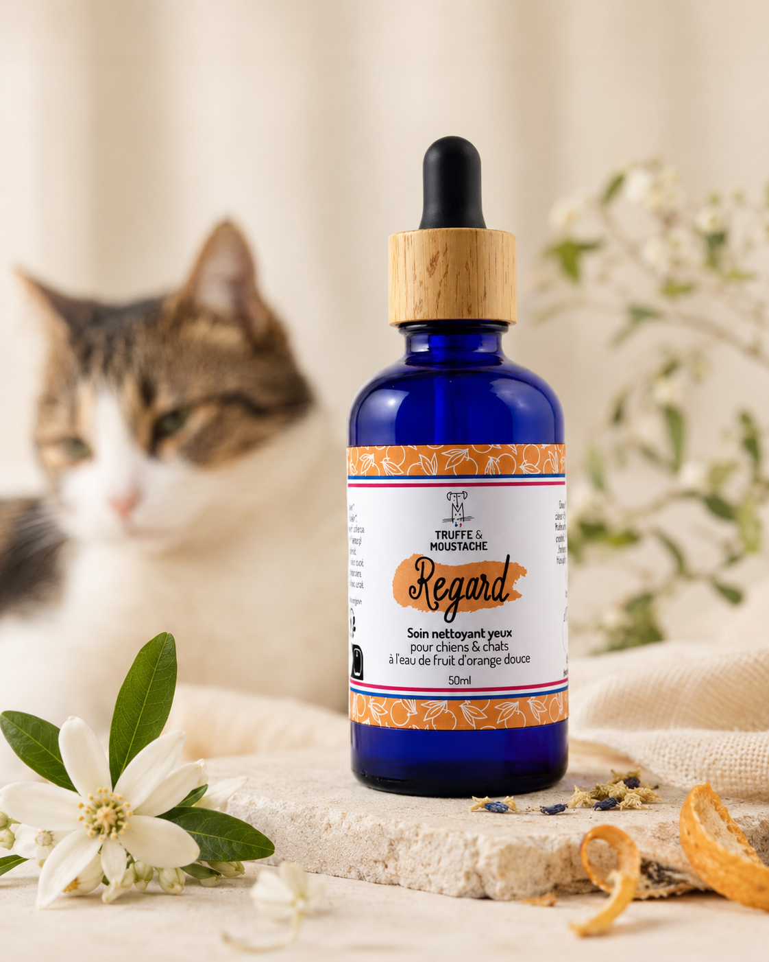 Truffe & Moustache Regard — Soin nettoyant yeux chien/chat