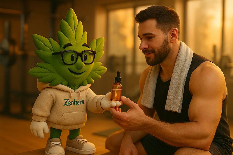 🏋 CBD et Sport : Performances et Récupération  en 2025 - Zenherb
