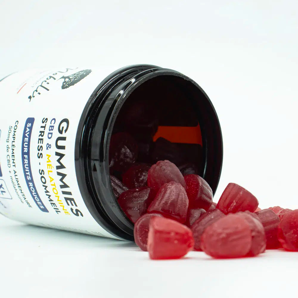 Gummies CBD + Mélatonine Sommeil