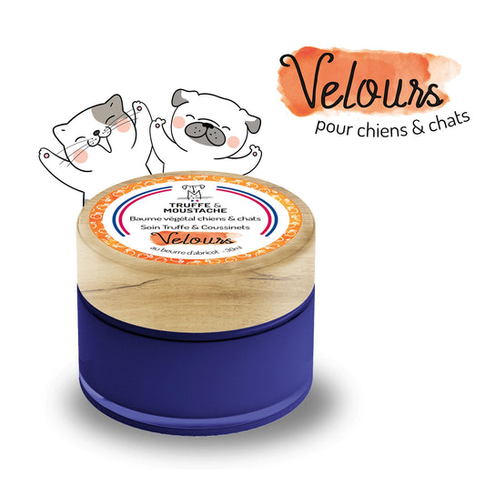 Baume Velours Truffe & Coussinets chien chat 30ml végétal BIO — Truffe & Moustache chez Zenherb