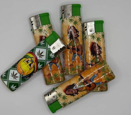 Briquet Électronique Rasta Rules