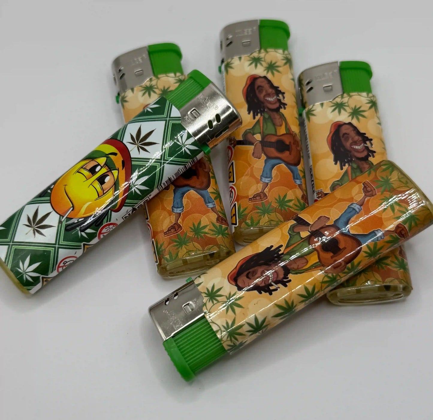 Briquet Électronique Rasta Rules