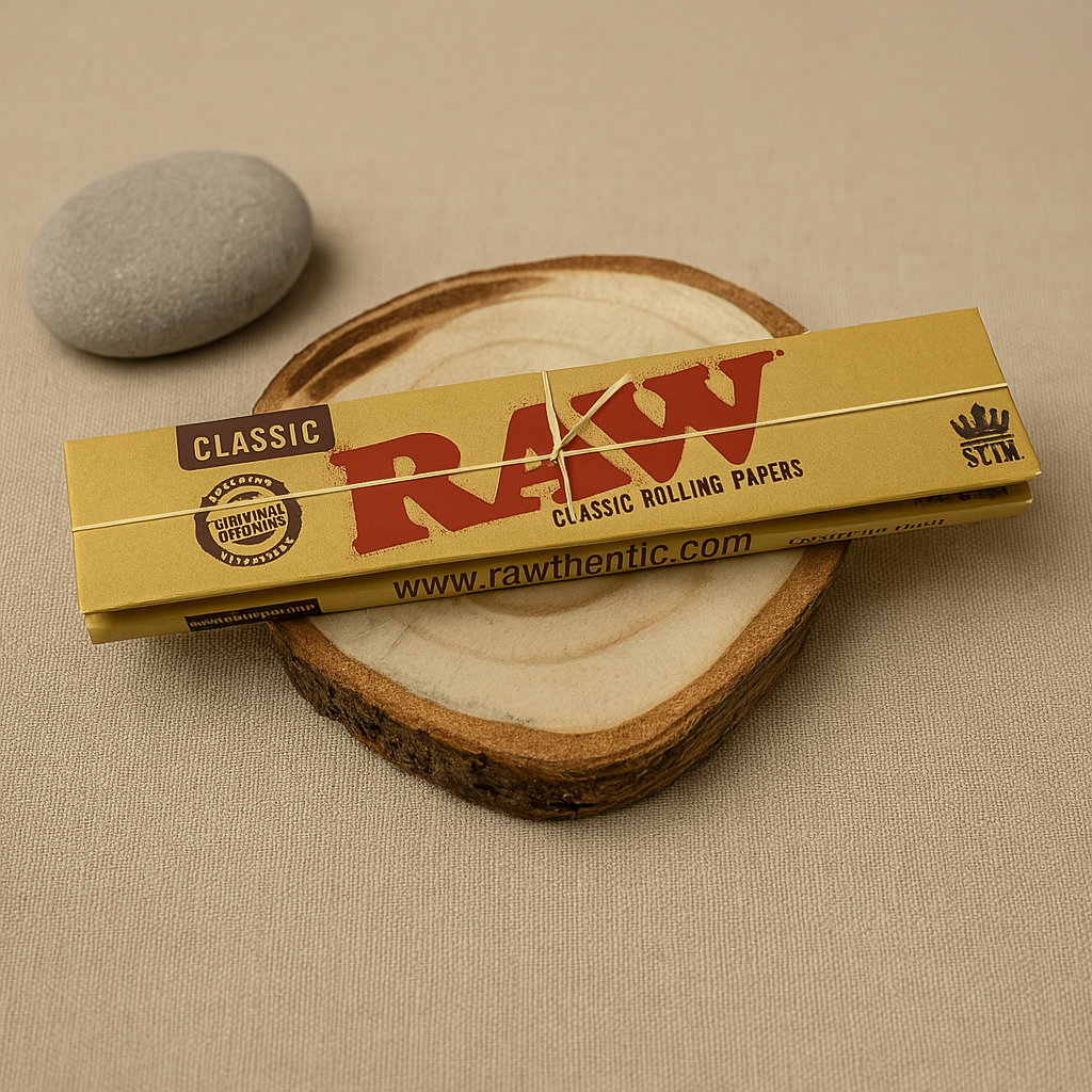 Feuilles à rouler RAW King Size Slim naturelles - Zenherb
