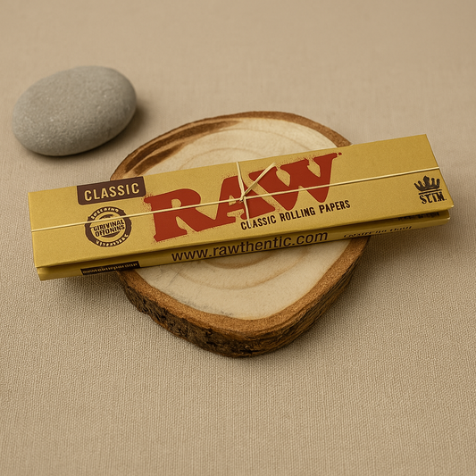 Feuilles à rouler RAW King Size Slim naturelles - Zenherb
