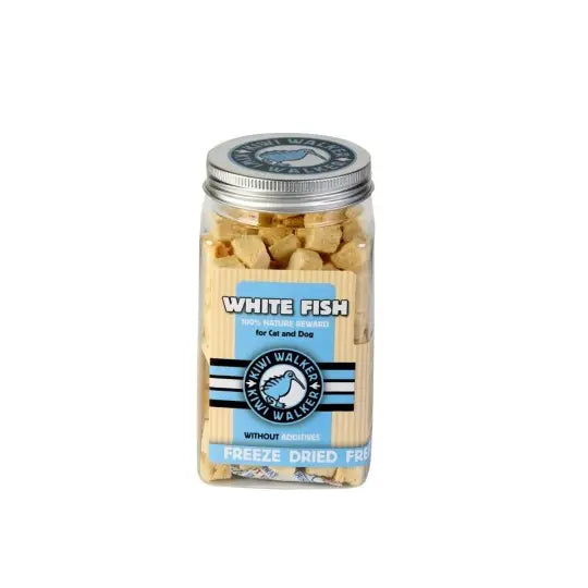 Friandises lyophilisées Kiwi Walker au poisson blanc